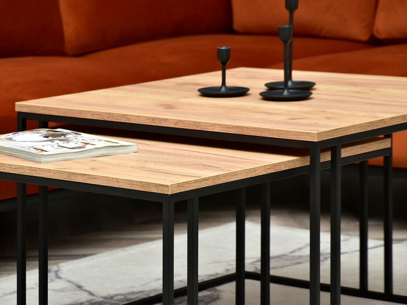 Set solića za kavu (2 kom.) Destapamos (zlatna + crna)