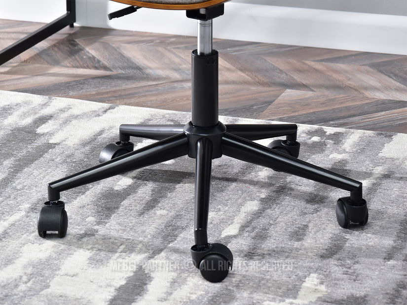 Stolička Manzaro (orech + čierna)