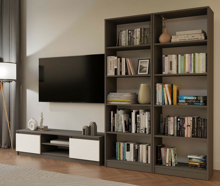 Regál Refarencios 3 (antracit)