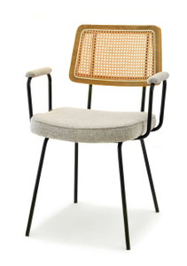 Scaun Cleo (stejar + negru)