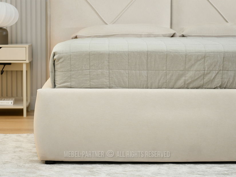 Pat matrimonial 180 cm Verdadera 180 (bej)