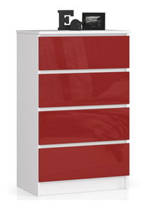 Komoda Kalista IV (crveni sjaj)