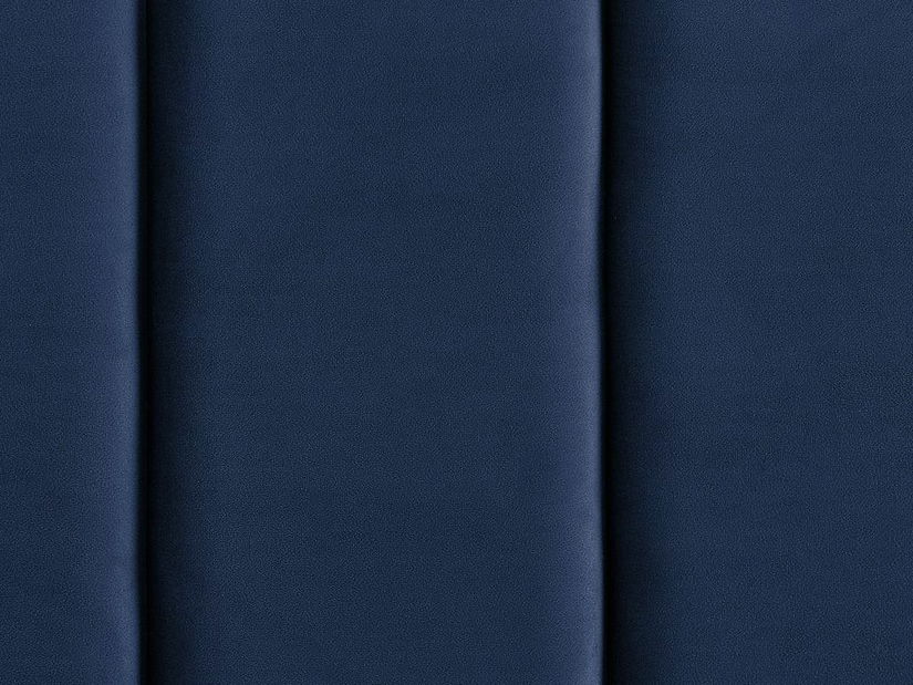 Pat matrimonial 160 cm Vue (albastru) (cu somieră)