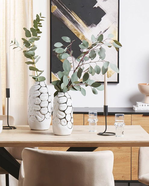 Vază 28 cm Colt (Alb)