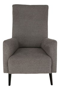 Relaxačné kreslo Saif (sivá + čierna)
