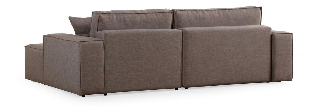 Sarokkanapé Pirlofenzza (tárolóhellyel) (J) (barna)