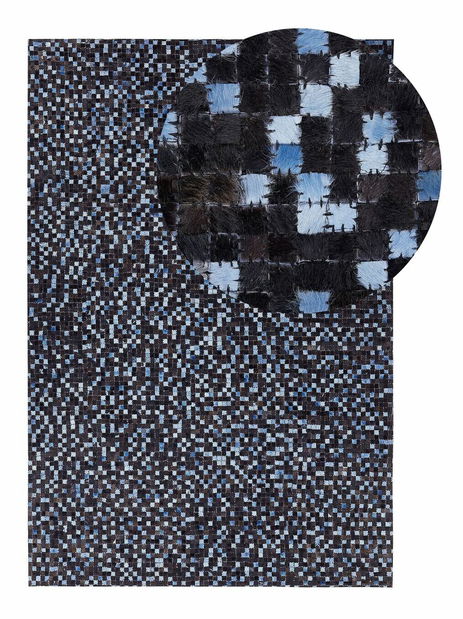 Koberec 140x200 cm IKSHA (koža) (hnedá)