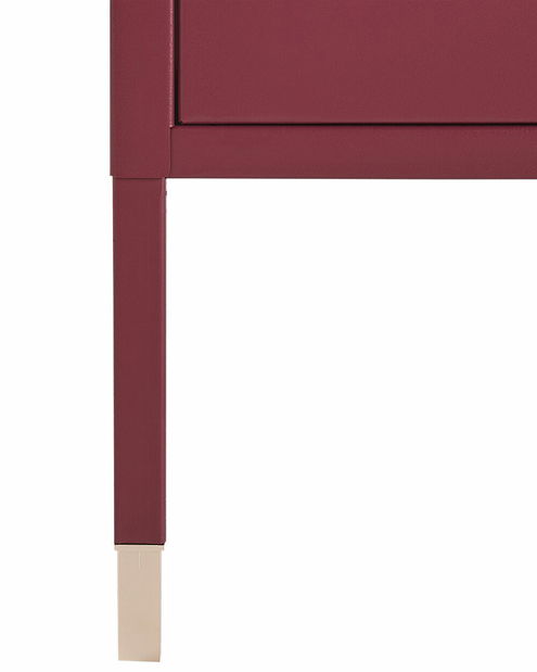 Nočný stolík Ossza (červená)