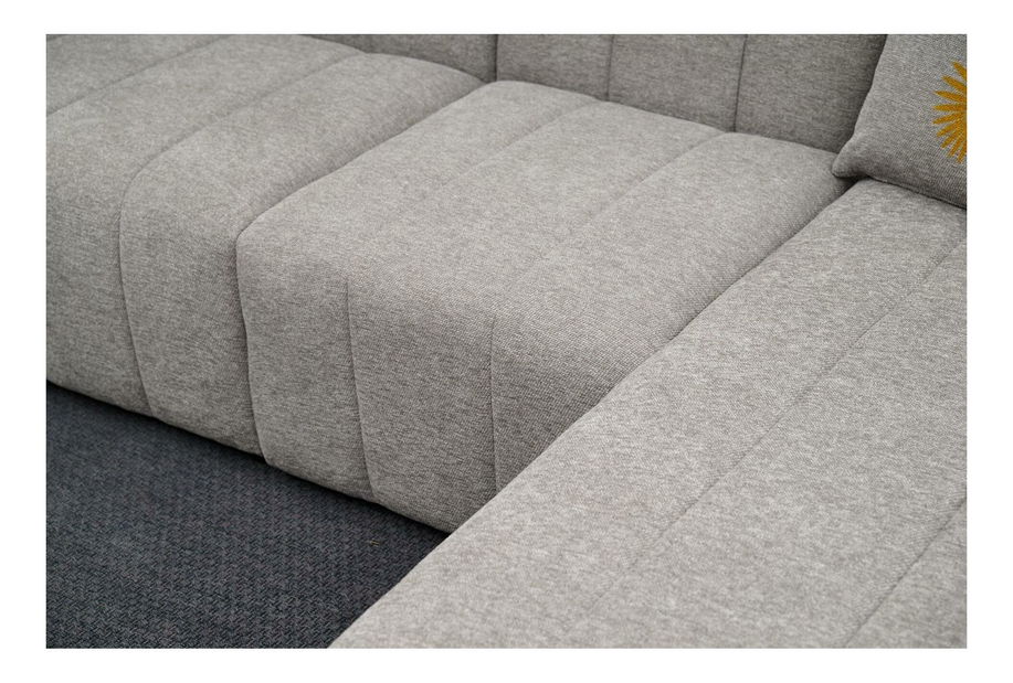 Kutna garnitura Beyzometta (D) (svijetlosiva)