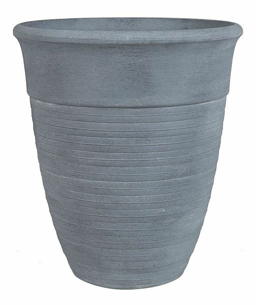 Ghiveci KOLUMBIA 49x43x43 cm (sticlă laminat) (gri)