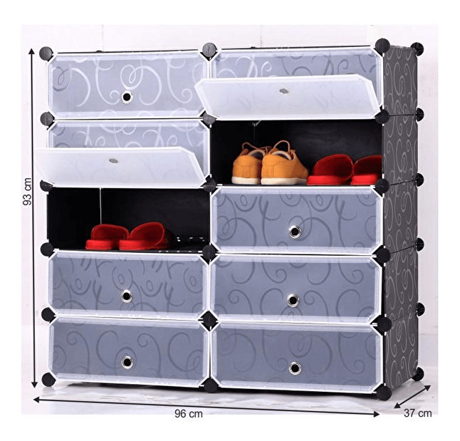 Organizator za cipele Barrowby TYP01 (plastika + metal) 