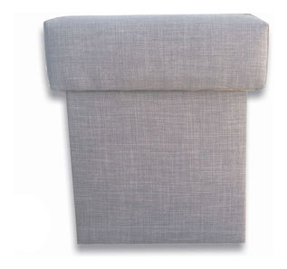 Taburetka Hull (Svetlosivá 880)