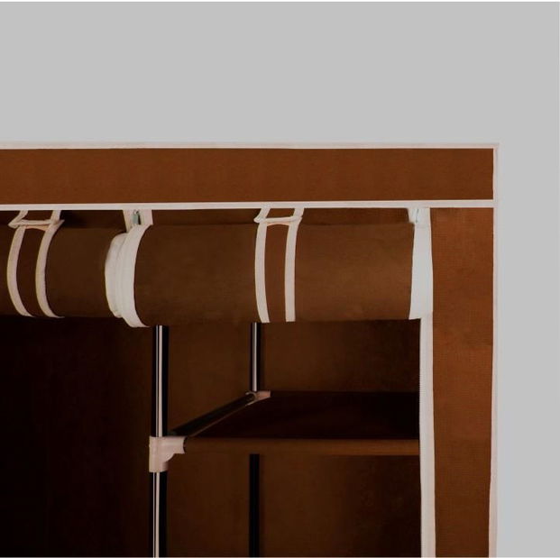 Šatníkový organizér Menore (hnedá) *výpredaj