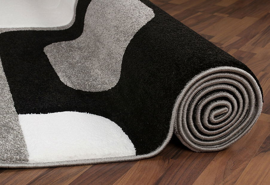 Kusový koberec Lambada Handcarving 463 Silver-Black (160 x 230 cm)