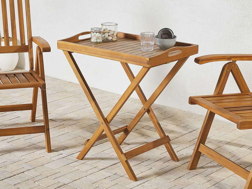 Kerti asztal Jakarta (világos fa)