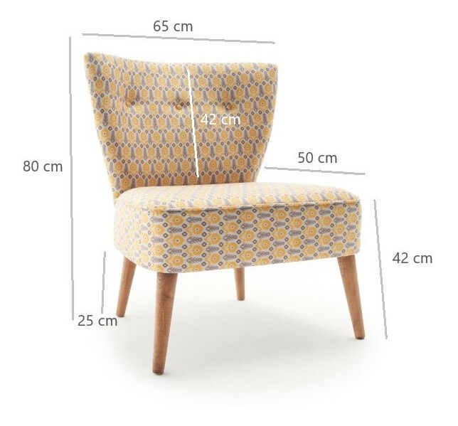 Relax fotel Vuren (tejszín)