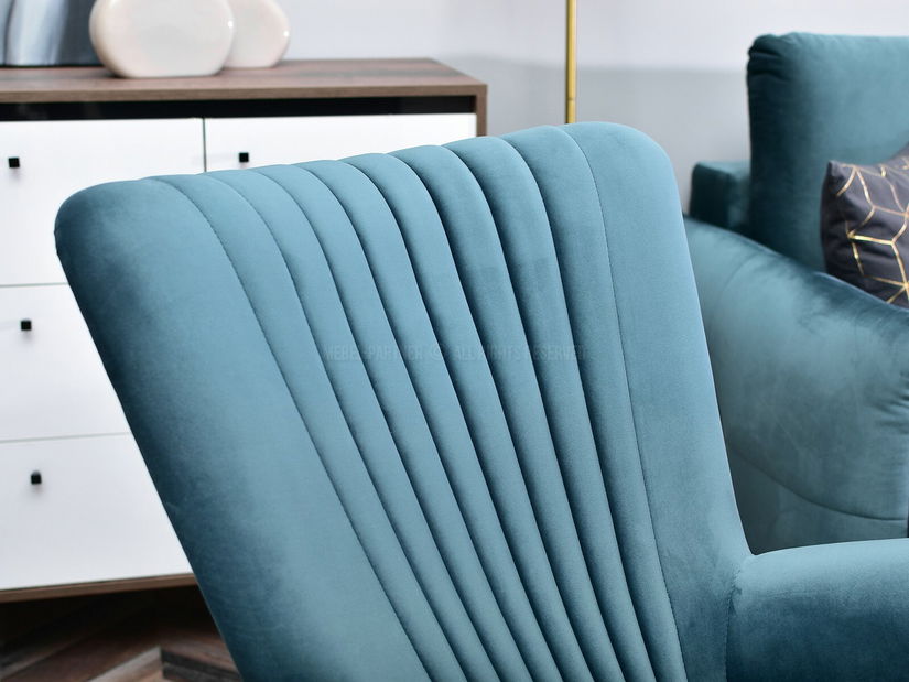 Fotoliu relax Nuttshell (negru)