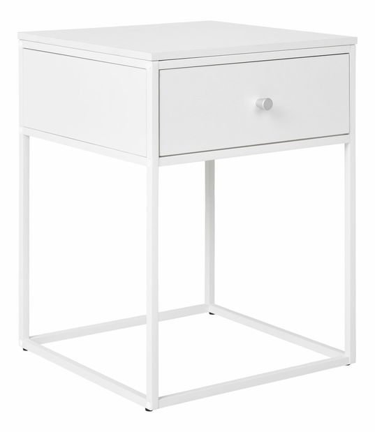 Príručný stolík Vistalia 3 (biela)