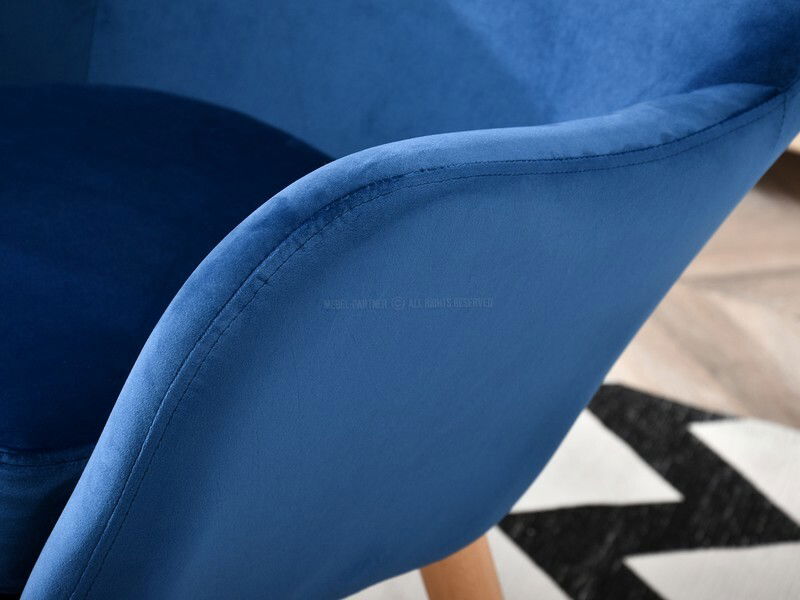 Fotel Leto (tengeri + fekete)