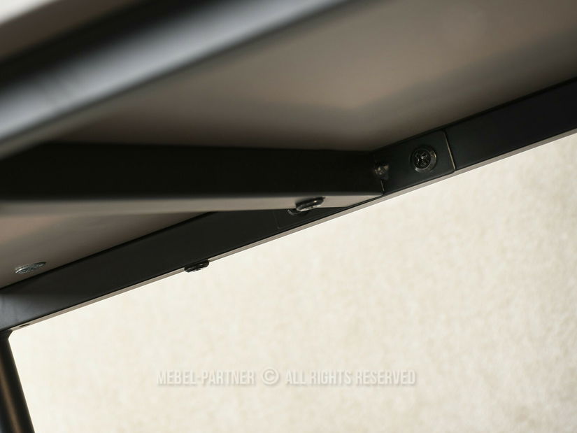 Măsuță de cafea Bidart (bej + negru)