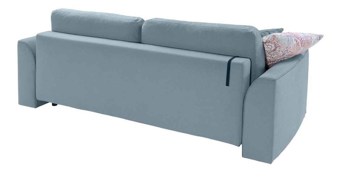 Pohovka trojsedačka BRW Bonnet Lux 3DL (modrá)