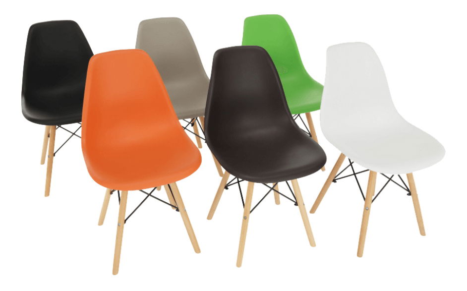 Jedálenská stolička Cisi 3 (čierna)