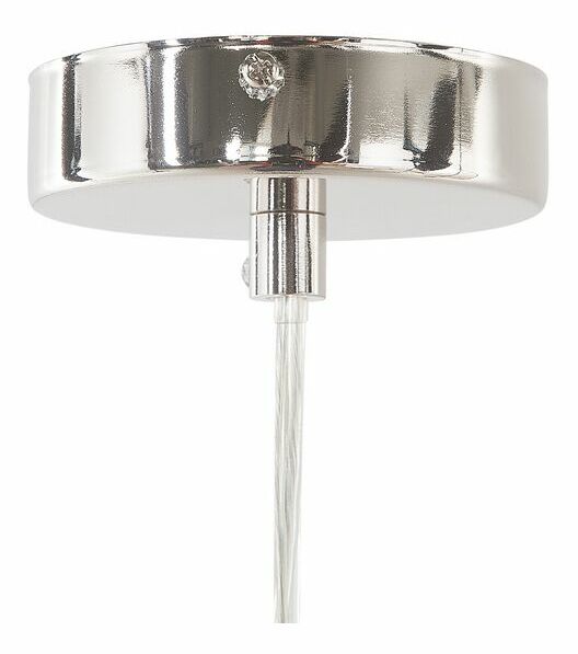 Závesná lampa Petare (strieborná)