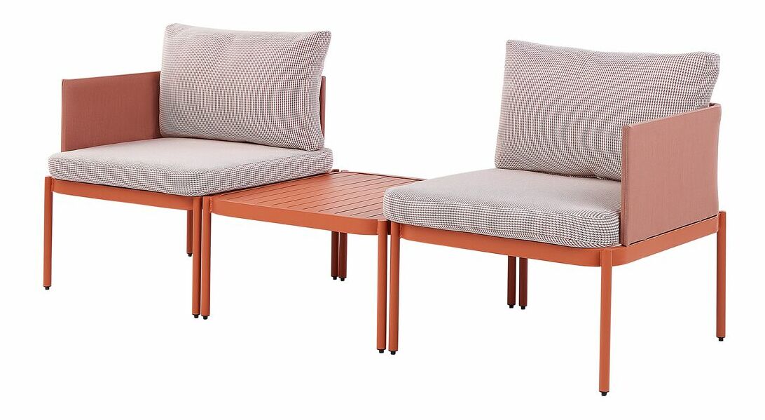 Set mobilier de grădină Tariq (portocaliu) 