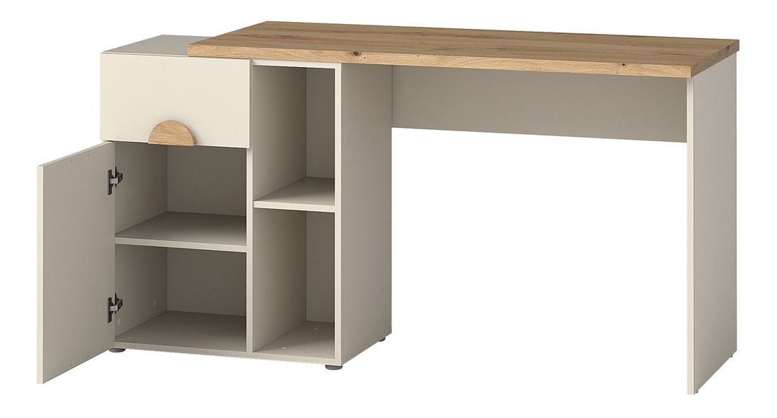 Masă PC Medoro ME8 (kashmir + Stejar artisan)