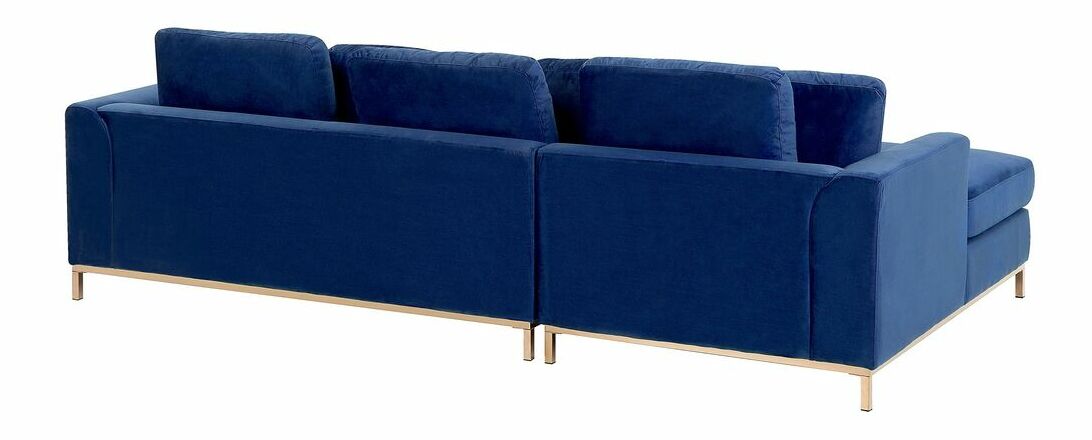 Rohová sedacia súprava Oslza (modrá)