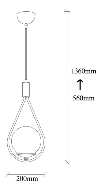 Stropna svjetiljka Muddy 937