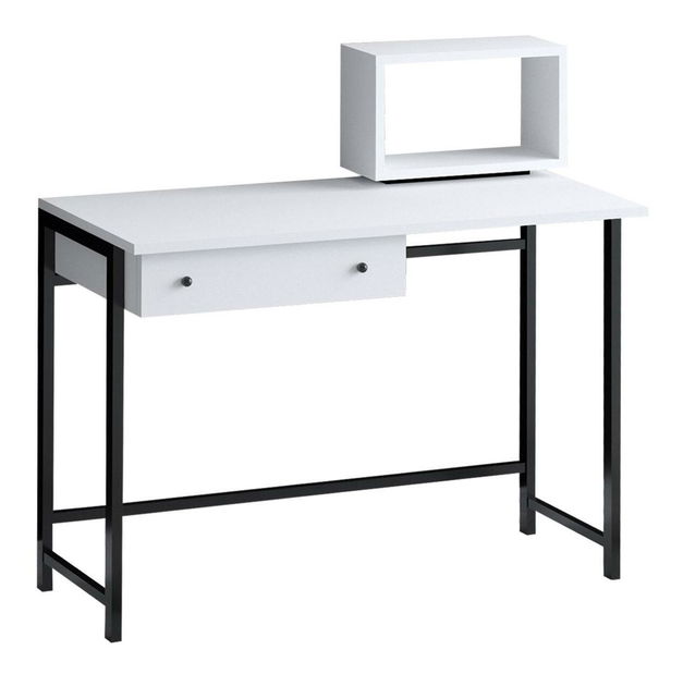 PC asztal Aliex 3 (fehér + fekete)