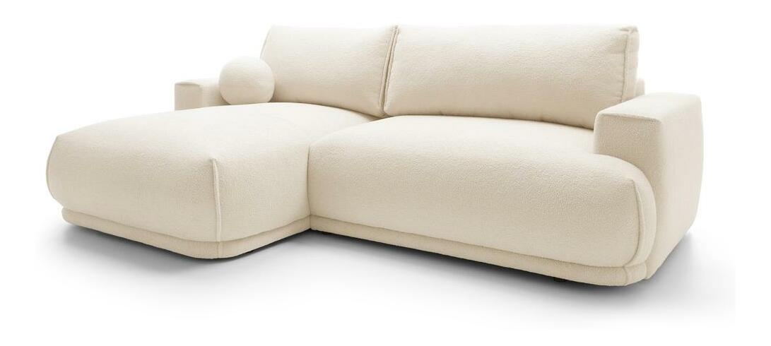 Kutna garnitura Dita mini (L) (vanila + crna)