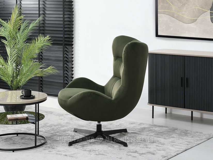 Fotoliu relax Sikula (verde + negru)