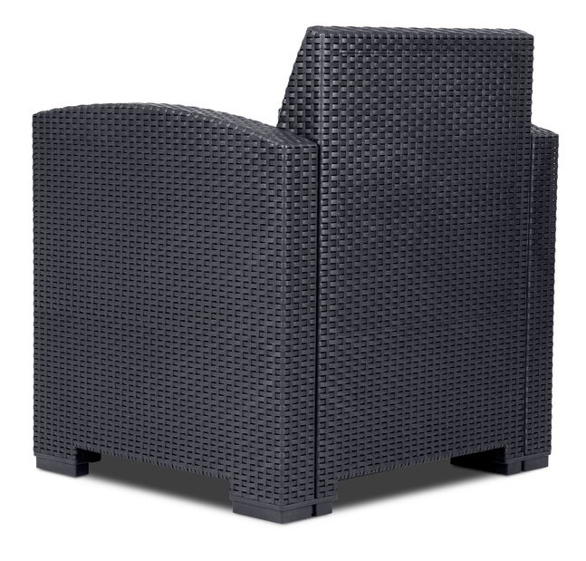 Vrtni set Hana 3 (antracit) (za 5 osoba)