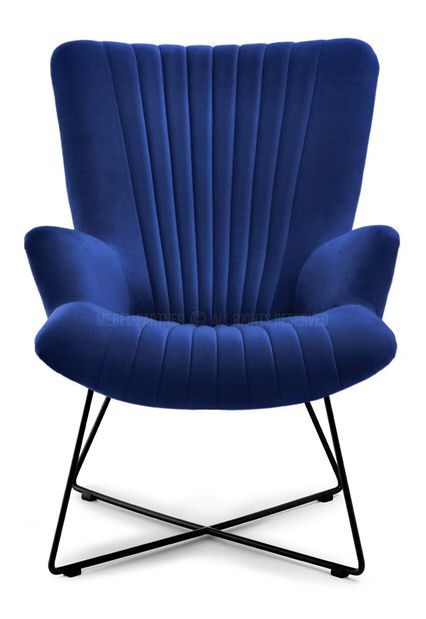 Fotoliu relax Nuttshell (negru)