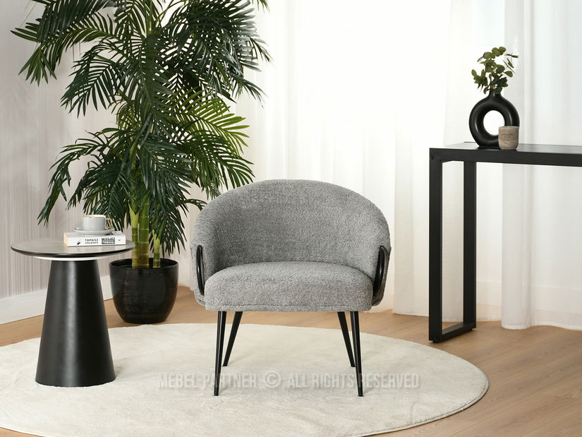 Fotel Carma F (szürke + fekete)