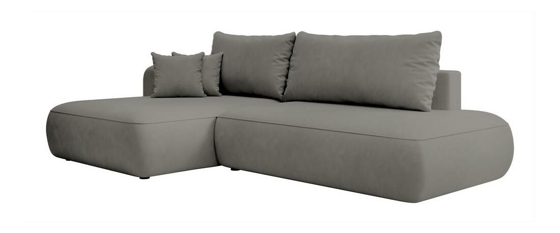 Colțar Fergie (S) (gri + negru)