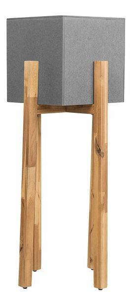 Posuda za cvijeće DENVILLE 95x30x30 cm (drvo) (siva)