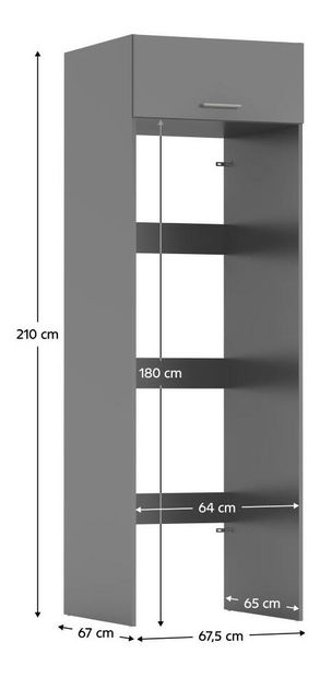 Dulap Jerry (grafit)