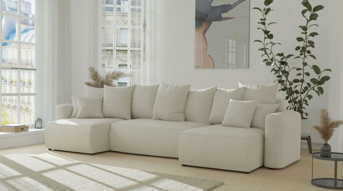 Kutna garnitura Denia U (bež)