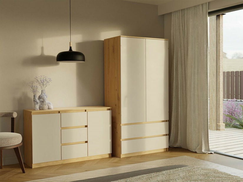 Komoda Musecalo 11 (hrast artisan + kašmir)