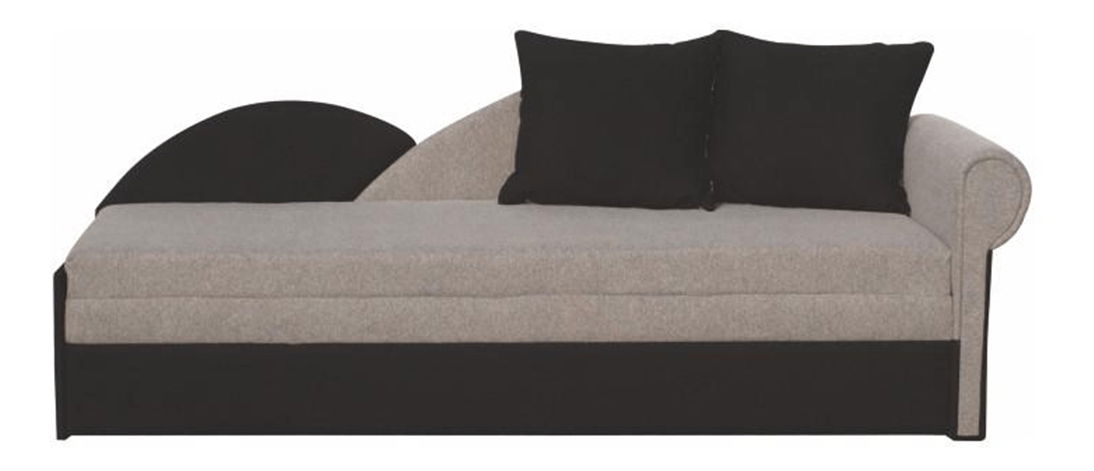 Trosjed Dorla (siva + crna) (D) *rasprodaja