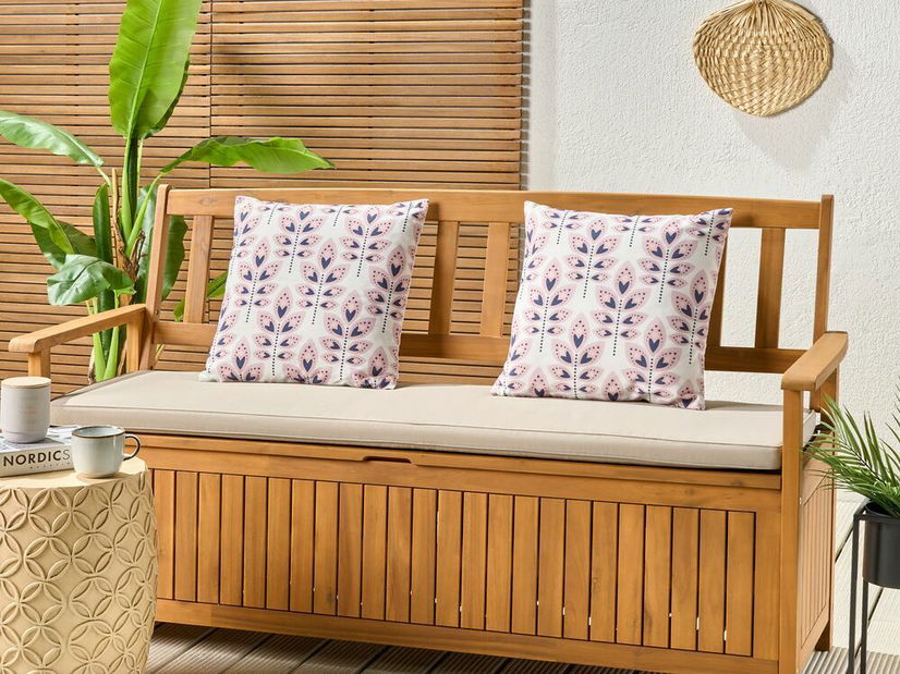 Set 2 buc perne decorative 45 x 45 cm Torret (bej)