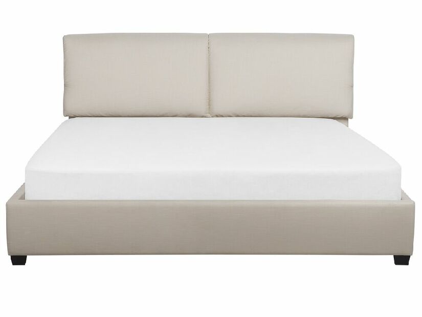 Manželská vodná posteľ 180 cm Blas (béžová) (s roštom a matracom)