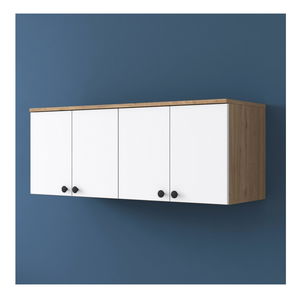 Zidni ormarić Bivake 1 (orah + bijela)