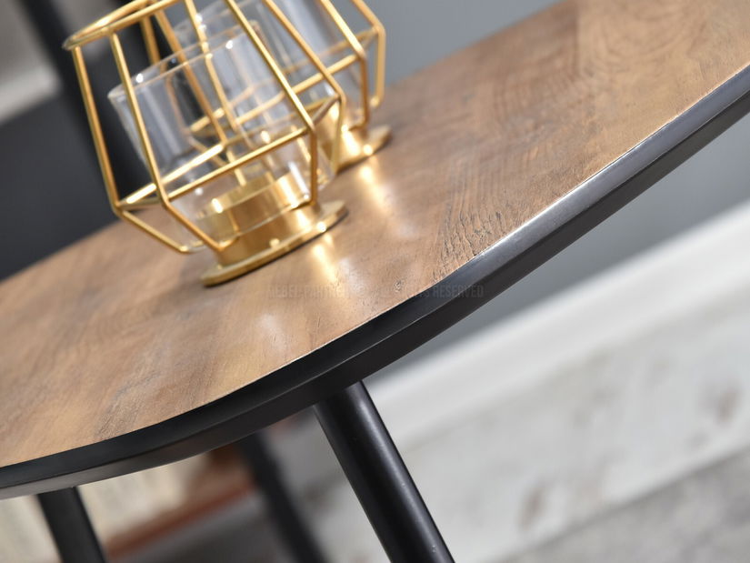 Dohányzóasztal Petal Zest Xl (fehér + fekete)