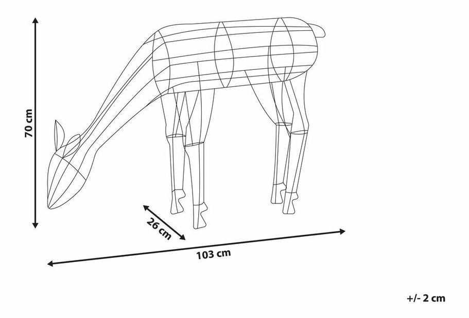 Vanjska dekoracija sob Narza (crna)