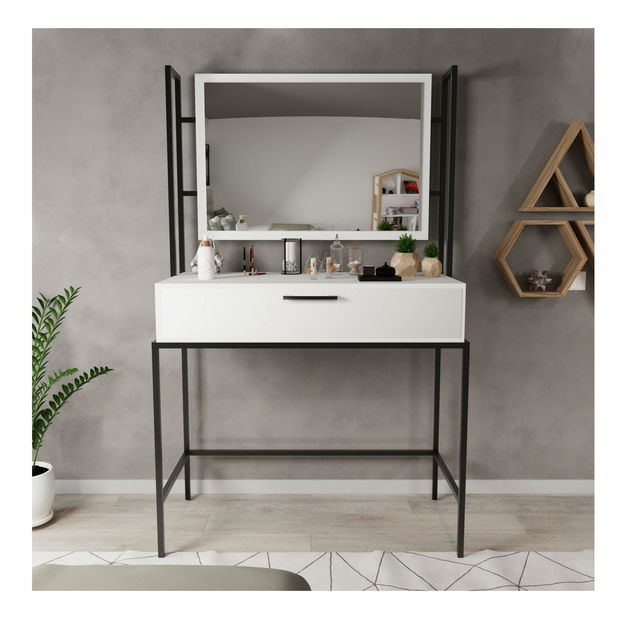 Fésülködőasztal Modem L747 (fehér)