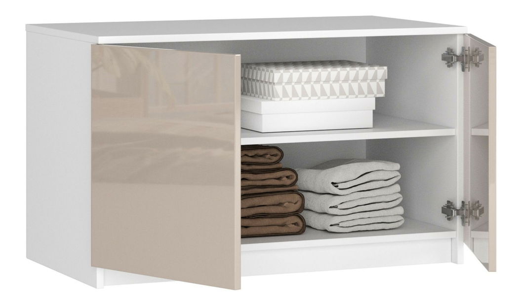 Nadstavba na skriňu Sashka (cappuccino lesk)